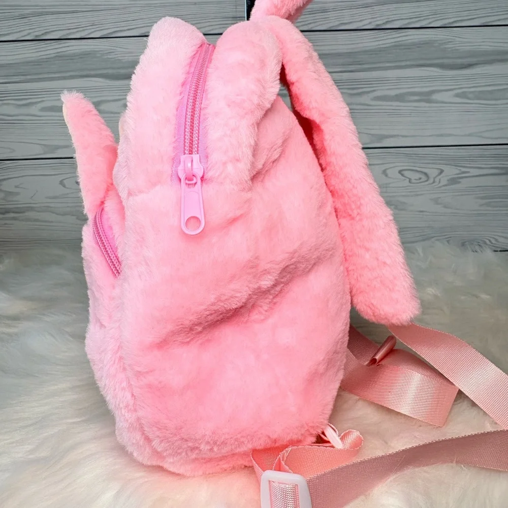 Pink‎ Labubu Plush Backpack
